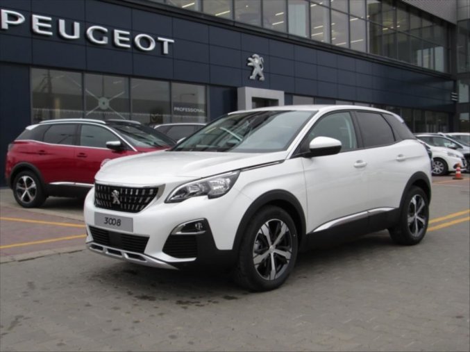 Peugeot 3008, 1.2 130k Allure EAT8, barva bílá