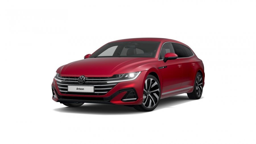 Volkswagen Arteon Shooting Brake, Arteon SB R-Line 2,0 TSI 7DSG, barva červená