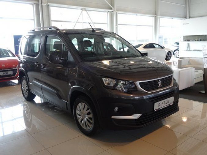 Peugeot Rifter, ACTIVE 1.5 BlueHDi 100k MAN5, barva šedá