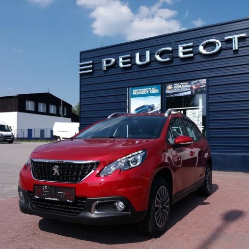 Peugeot 2008, ACTIVE 1.2 PureTech 110k EAT6, barva červená