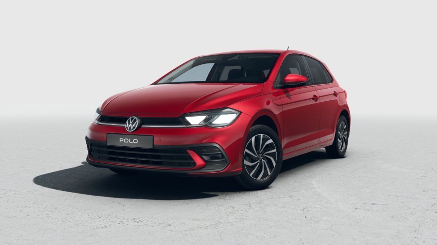 Volkswagen Polo, Polo People 1,0 TSI 5G, barva červená