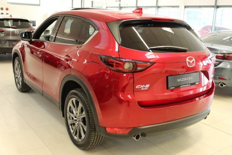 Mazda CX-5, 2,0G 165k AT AWD, barva červená