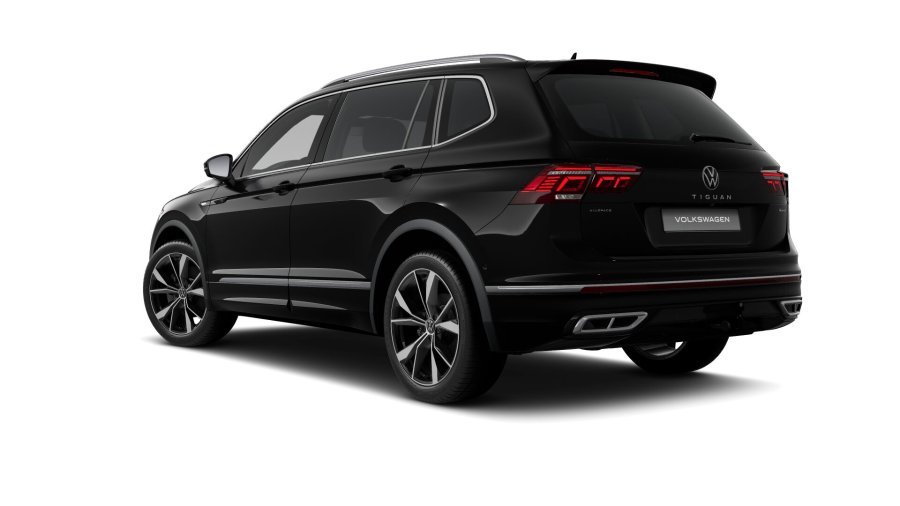 Volkswagen Tiguan Allspace, Allspace R-Line 2,0 TDI 142 kW 4M 7DSG, barva černá