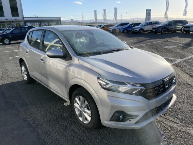 Dacia Sandero, 1,0 SCe 65  Comfort SKLADEM, barva šedá