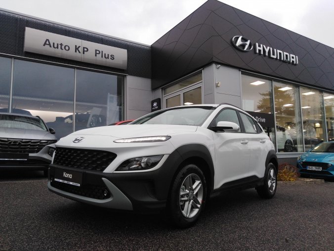 Hyundai Kona, 1,0 T-GDI 88 kW (95 NAT) 6 st. man, barva bílá