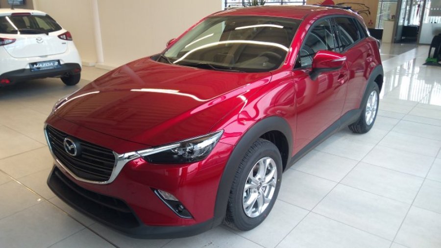 Mazda CX-3, 2,0G 121k, barva červená