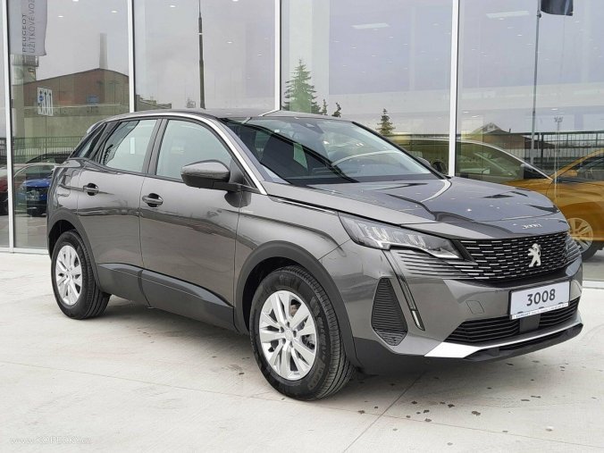 Peugeot 3008, ACTIVE PACK 1.5 BlueHDi 130 S&, barva šedá