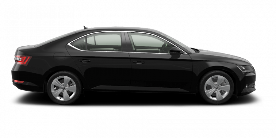 Škoda Superb, 2,0 TDI 110 kW 7-stup. automat., barva černá