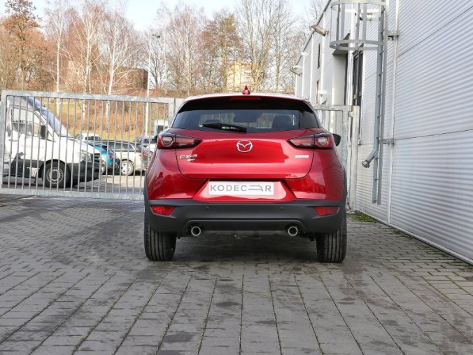 Mazda CX-3, 2,0i Skyactiv-G 110kW/150k 6AT, barva červená