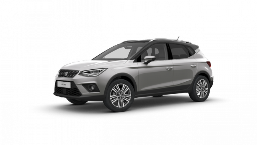 Seat Arona, Xcellence 1.0 TSI 115k, barva stříbrná