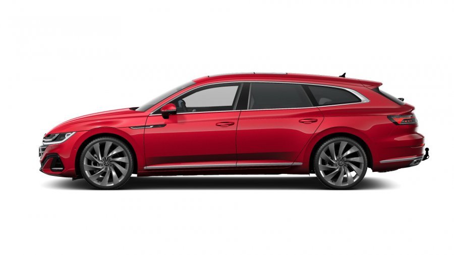 Volkswagen Arteon Shooting Brake, Arteon SB R-Line 2,0 TSI 4MOT 7DSG, barva červená