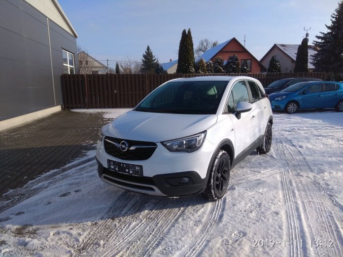 Opel Crossland X, INNOVATION 1.2 TURBO 81kW, barva bílá