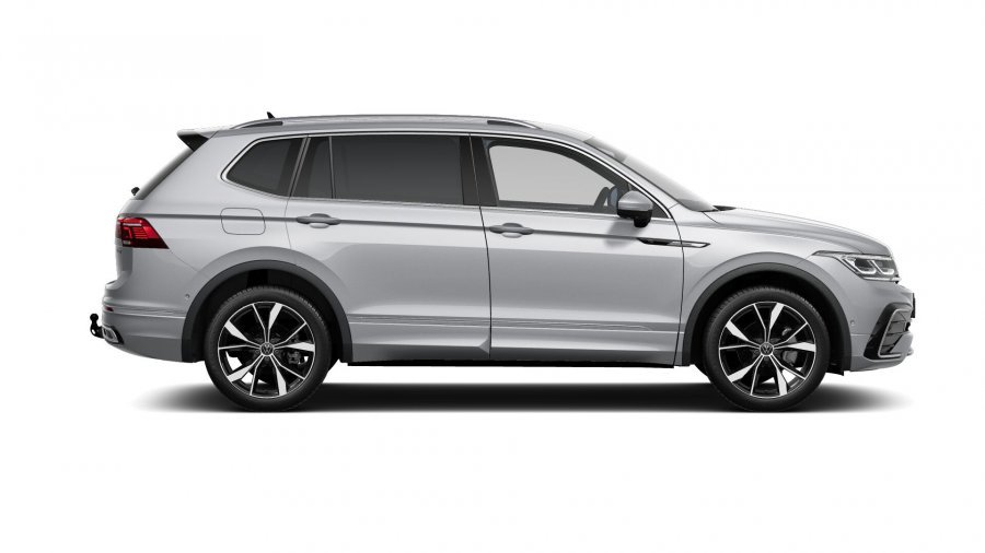 Volkswagen Tiguan Allspace, Allspace R-Line 2,0 TDI 110 kW 4M 7DSG, barva stříbrná