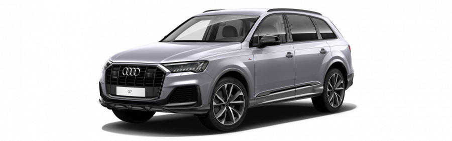 Audi Q7, Q7 S line 50 TDI quattro, barva stříbrná