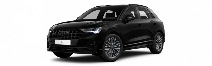 Audi Q3, Q3 S line 40 TDI 147 kW q, barva černá