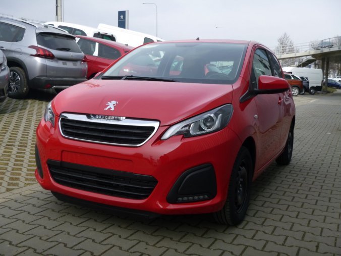 Peugeot 108, 5dv. ACTIVE 1.0 VTi 72 S&S MAN5 N3981, barva červená