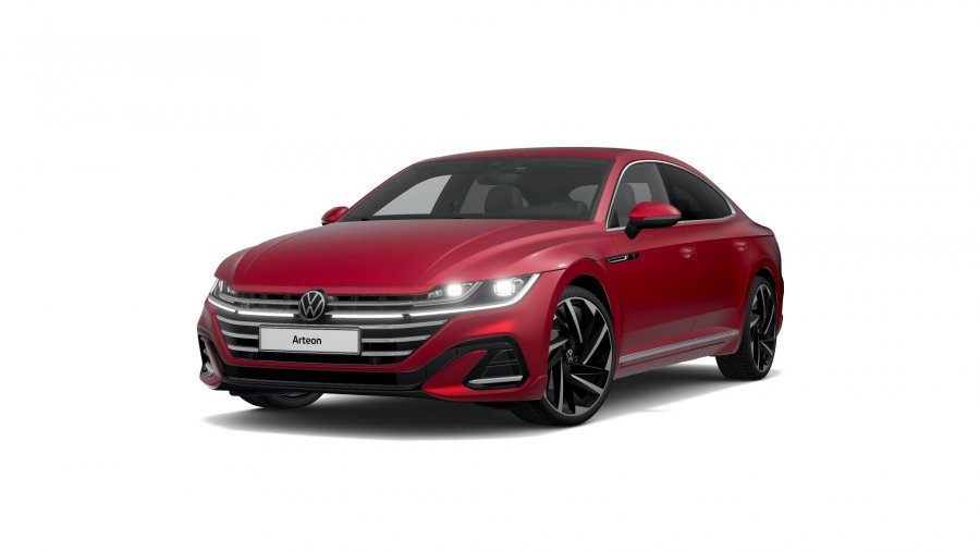 Volkswagen Arteon, Arteon R-Line 2,0 TSI 7DSG, barva červená