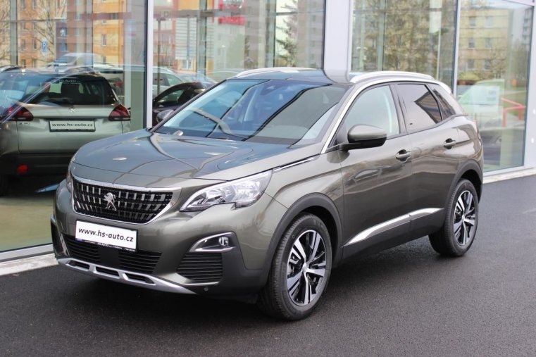 Peugeot 3008, ALLURE 1,2 PureTech 130k MAN6, barva šedá