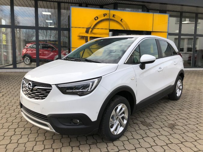 Opel Crossland X, Innovation 1.2 Turbo 96 kW, barva bílá