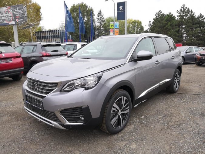 Peugeot 5008, ALLURE 1.5 BlueHDi 130k EAT8, barva šedá