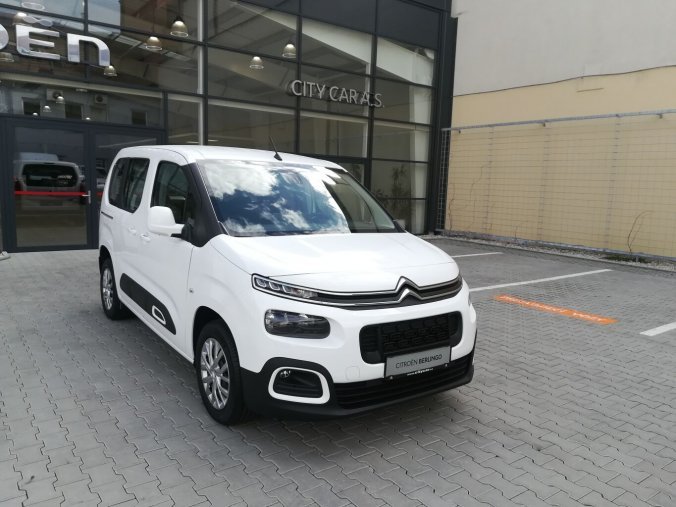 Citroën Berlingo, Citroën Berlingo osobní FEEL PROFI+ 1.5 BlueHDi 100 S&S MAN6, barva bílá