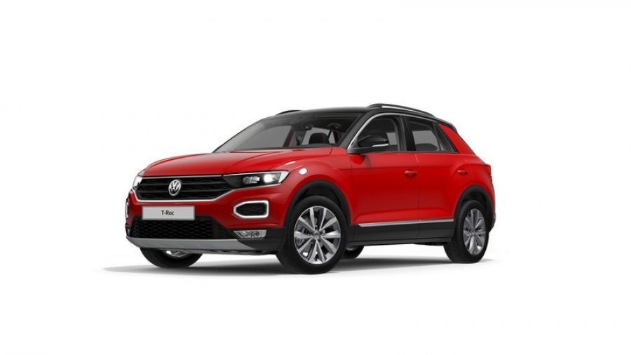 Volkswagen T-Roc, Maraton Edition 1,0 TSI 6G, barva červená