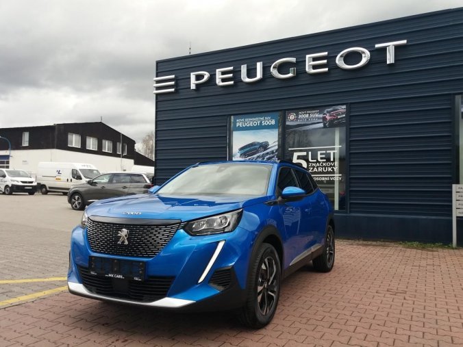 Peugeot 2008, ALLURE 1.2.PureTech 130k, barva modrá