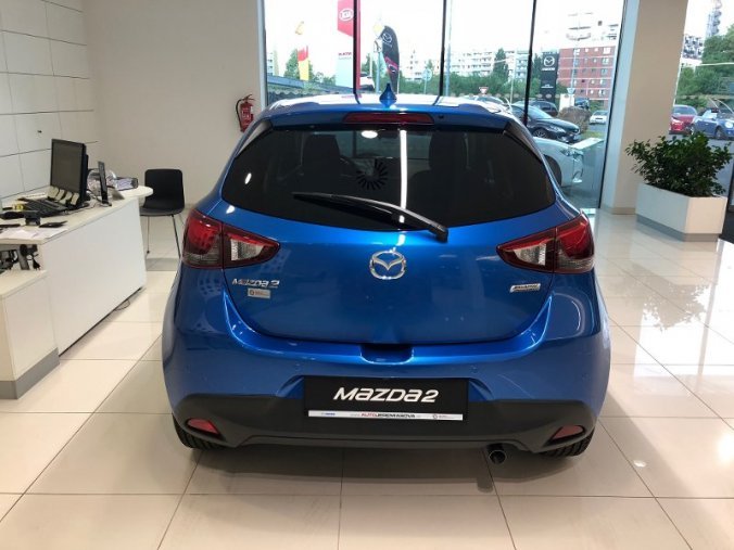 Mazda 2, 1.5 G90K, barva modrá