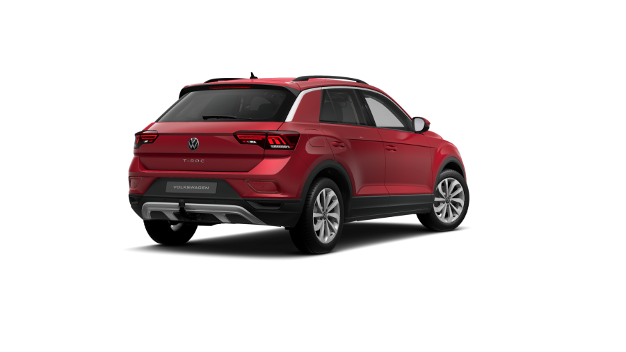 Volkswagen T-Roc, T-Roc People 1,0 TSI 85 kW 6G, barva červená