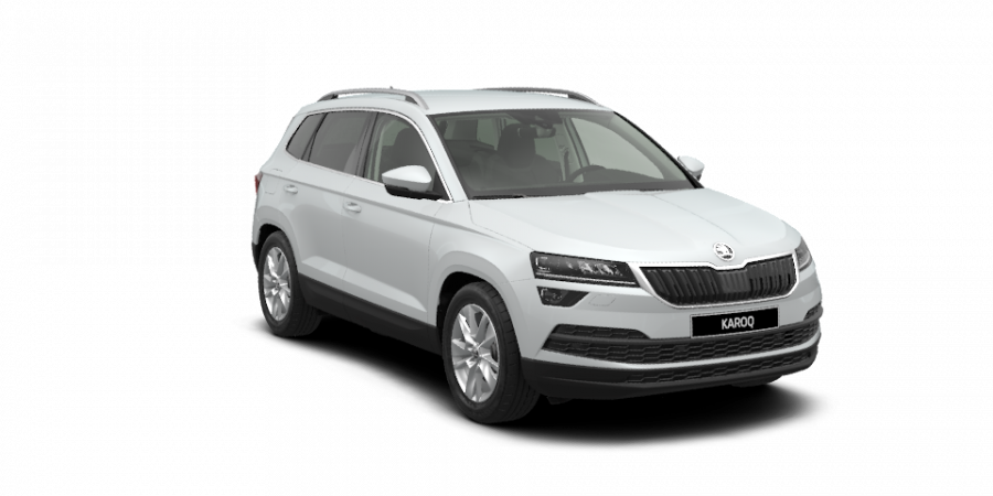 Škoda Karoq, 2,0 TDI 140 kW 7-stup. automat. 4x4, barva bílá