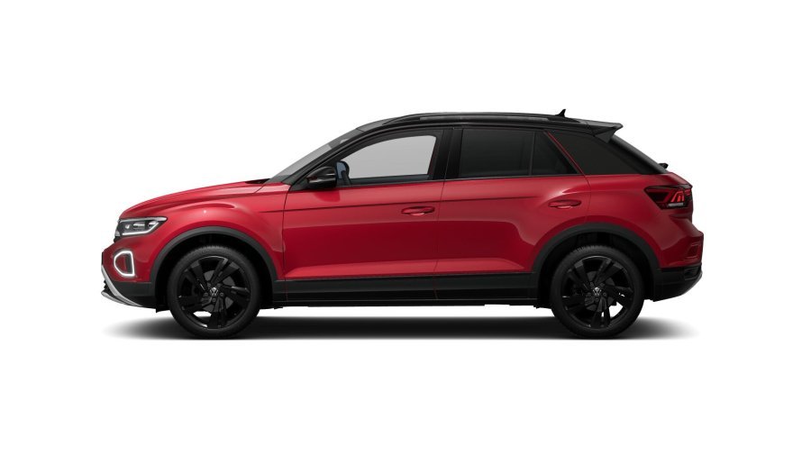 Volkswagen T-Roc, T-Roc Style 1,5 TSI 110 kW 7DSG, barva červená