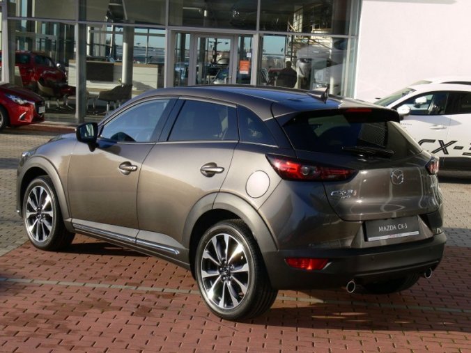 Mazda CX-3, 2.0 Skyactiv G150 AWD A/T + NAVI, barva šedá