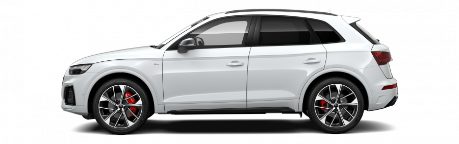 Audi Q5, Q5 S line 50 TDI 210kW quattro, barva bílá