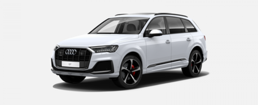 Audi Q7, Nové  S line 50 TDI 210 kW quattro, barva bílá