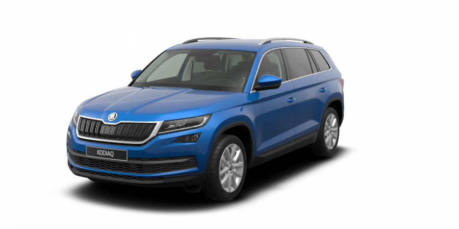 Škoda Kodiaq, 2,0 TDI 140 kW 7-stup. automat. 4x4, barva modrá