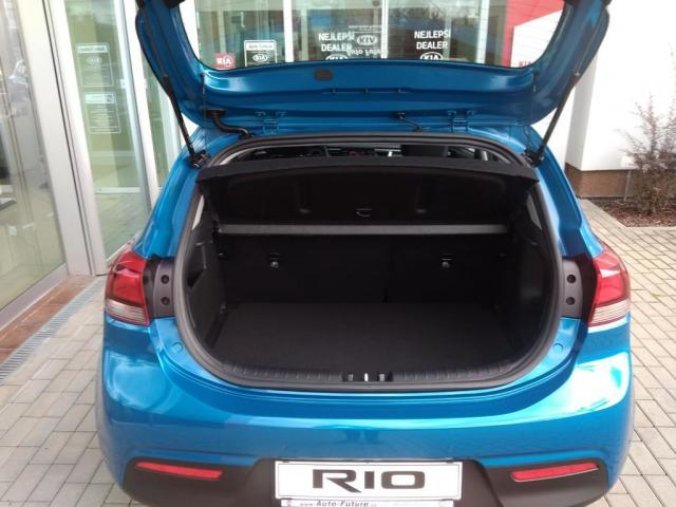 Kia Rio, 1,2 DPI Exclusive, barva modrá