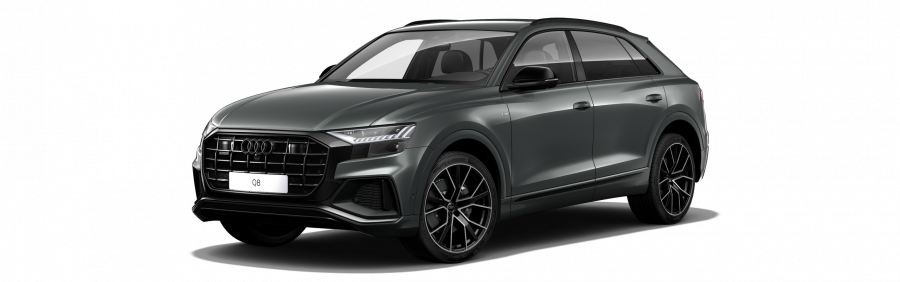 Audi Q8, Q8 50 TDI quattro, barva šedá