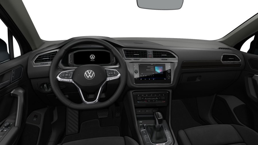 Volkswagen Tiguan Allspace, Allspace Life 2,0 TDI 110 kW 4M 7DSG, barva černá