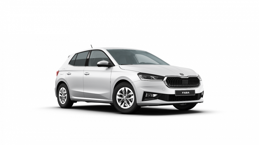 Škoda Fabia, 1,0 TSI 70 kW 5-stup. mech., barva bílá