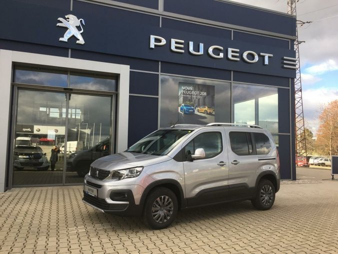 Peugeot Rifter, ALLURE PACK 1.5 HDI 130 MAN6, barva šedá