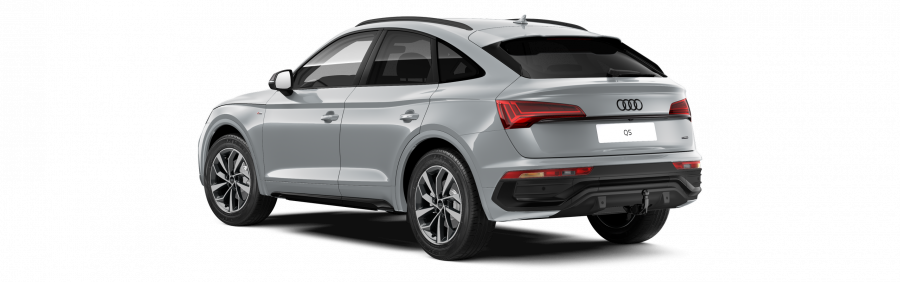 Audi Q5 Sportsback, Q5 SB S line 40 TDI 150kW quattro, barva stříbrná