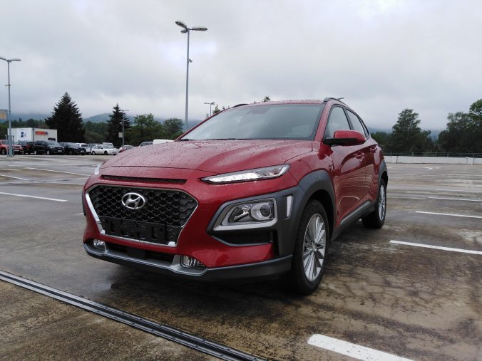 Hyundai Kona, 1,6 T-GDI 130 kW (95 NAT) 7 st. DCT 4×4, barva červená