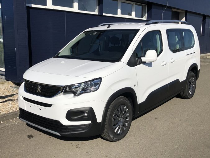 Peugeot Rifter, RIFTER LONG 7 míst ALLURE 1.5 BlueHDi 130 S&S MAN6, barva bílá