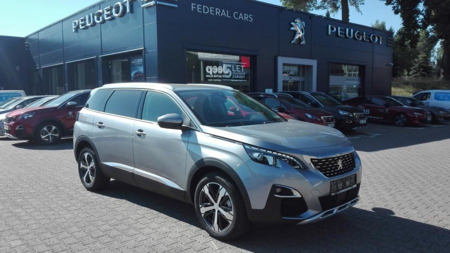 Peugeot 5008, ALLURE 1.5 BlueHDi 130 MAN6, barva šedá