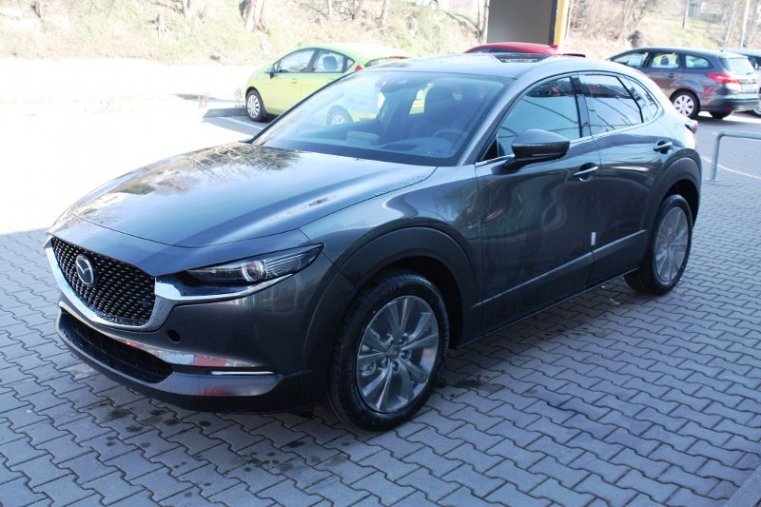 Mazda CX-30, SKYACTIV-X, barva šedá