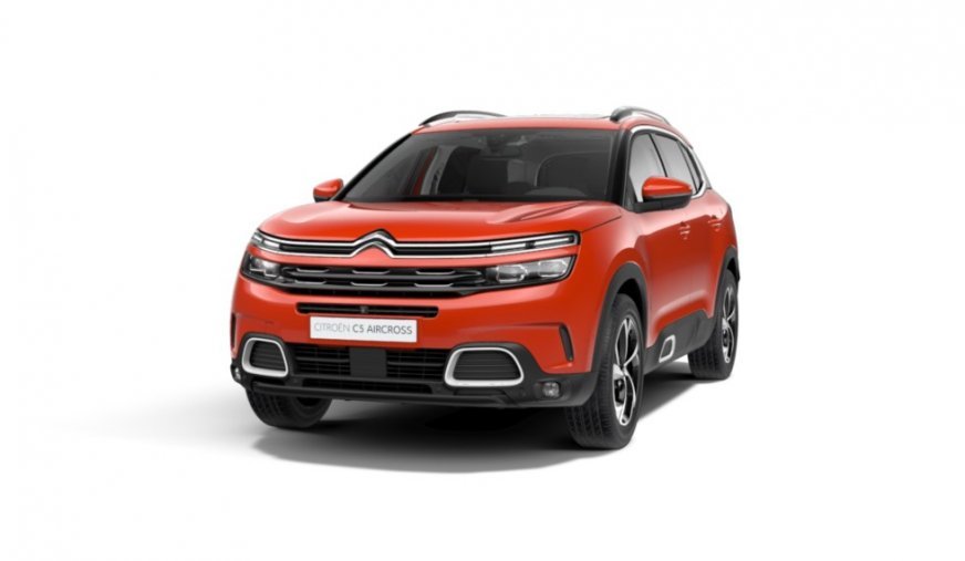 Citroën C5 Aircross, 2.0 BlueHDi 180, barva červená