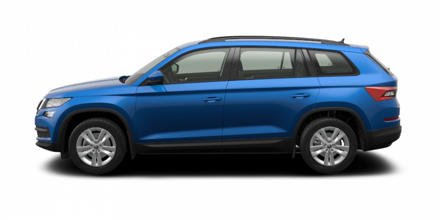 Škoda Kodiaq, 2,0 TDI 110 kW 6-stup. mech. 4x4, barva modrá