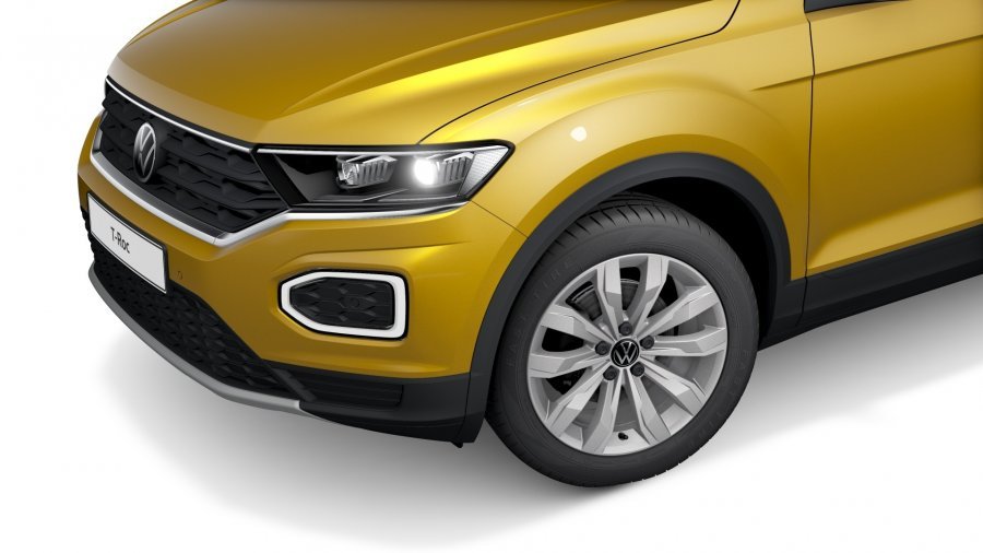 Volkswagen T-Roc, T-Roc Design 1,5 TSI ACT 7DSG, barva žlutá