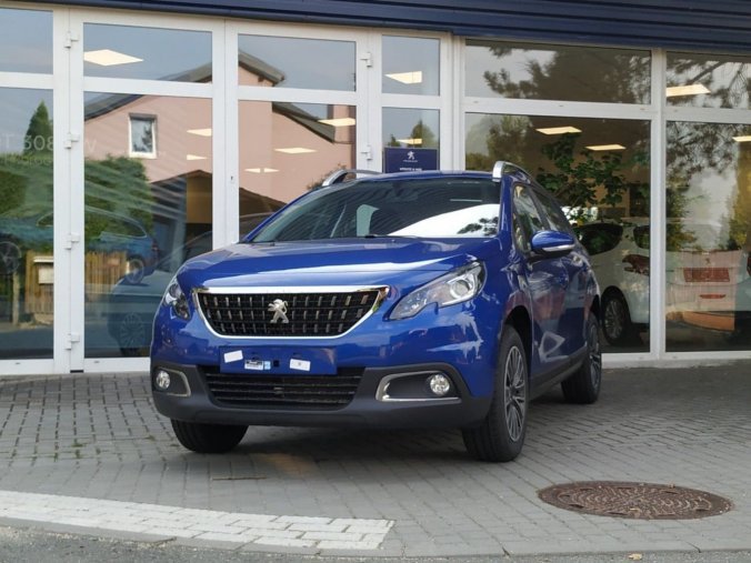 Peugeot 2008, ACTIVE 1.2 PureTech 82 S&S MAN5, barva modrá