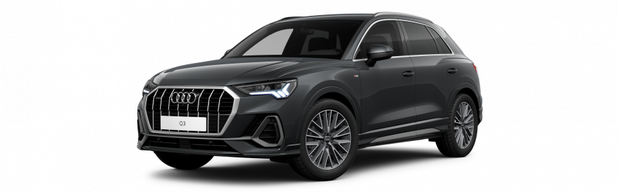 Audi Q3, Q3 S line 40 TDI 147 kW q, barva šedá